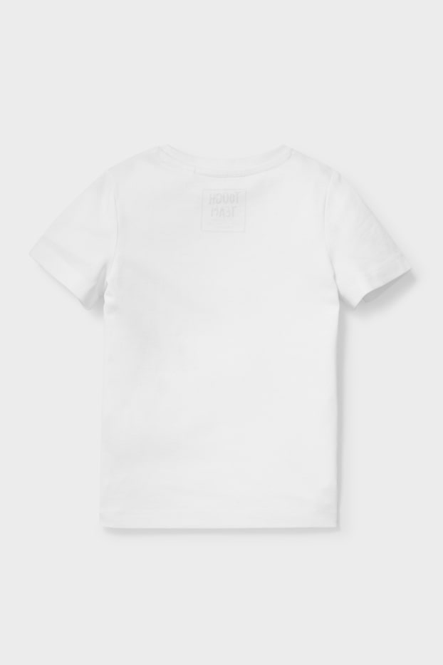 Children Boys - Short sleeve T-shirt - white