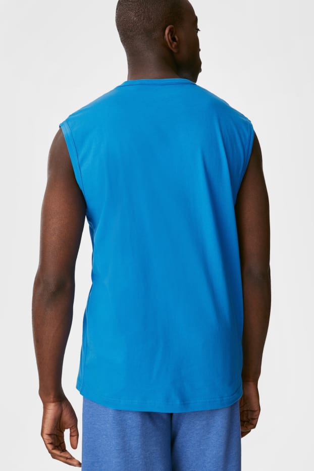 Herren - Tank Top - blau