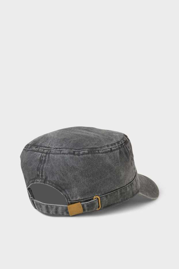 Hommes - Casquette - gris chiné