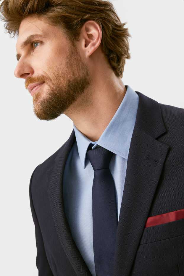 Herren - Baukasten-Sakko - Regular Fit - dunkelblau