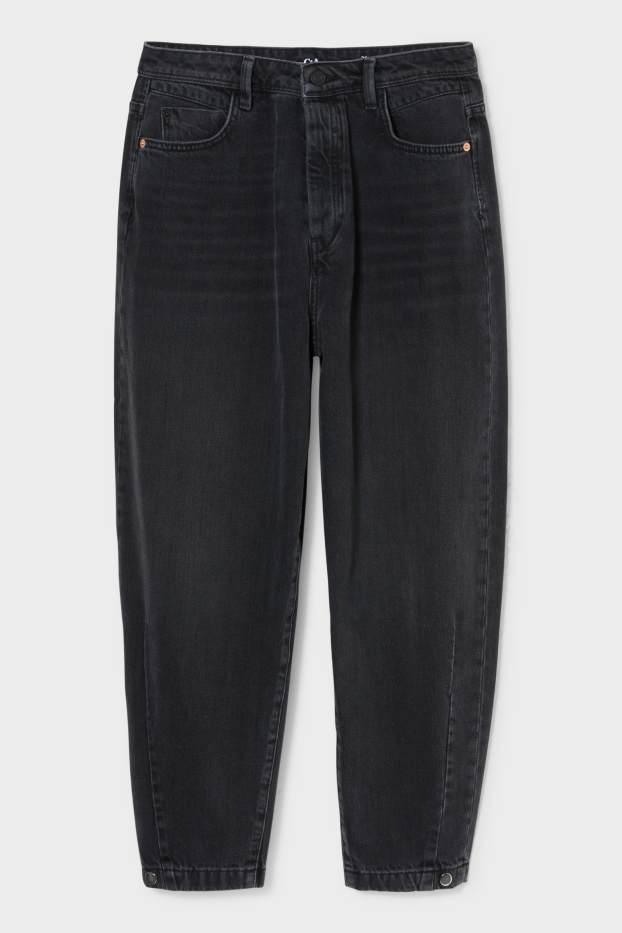 Women - Balloon jeans - denim-dark gray
