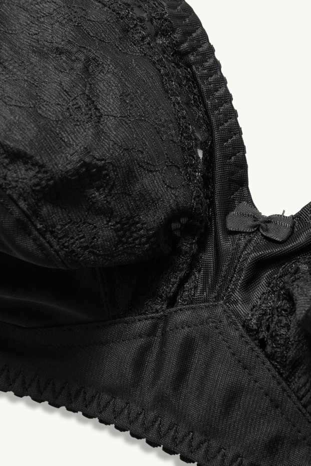 Women - Non-wired minimiser bra - black