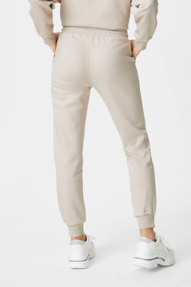 Femmes - CLOCKHOUSE - pantalon de jogging - gris-marron