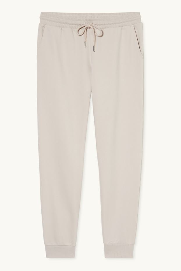 Femmes - CLOCKHOUSE - pantalon de jogging - gris-marron