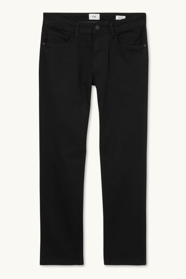 Herren - Hose - Regular Fit - schwarz