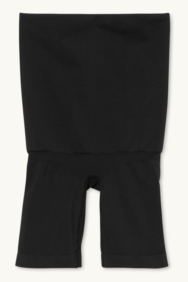 Damen - Shaping-Hose - seamless - schwarz