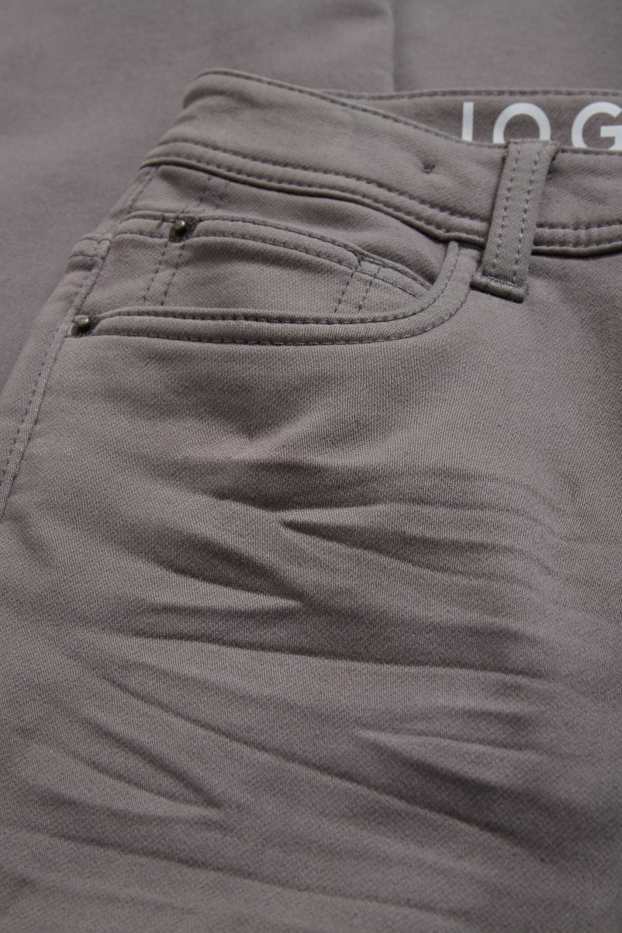 Enfants garçons - Pantalon chaud - slim fit - jean gris
