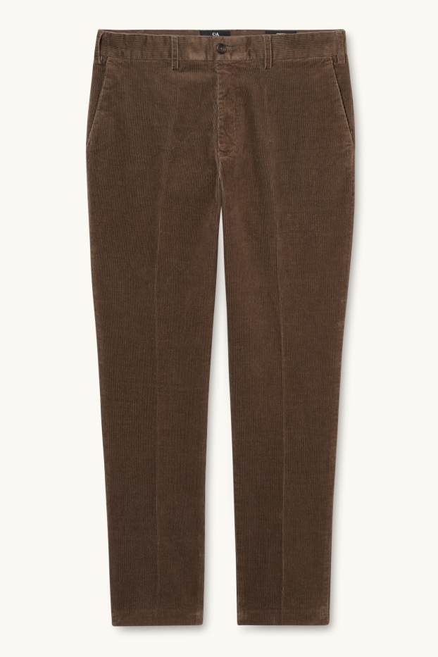 Herren - Cordhose - Regular Fit - braun