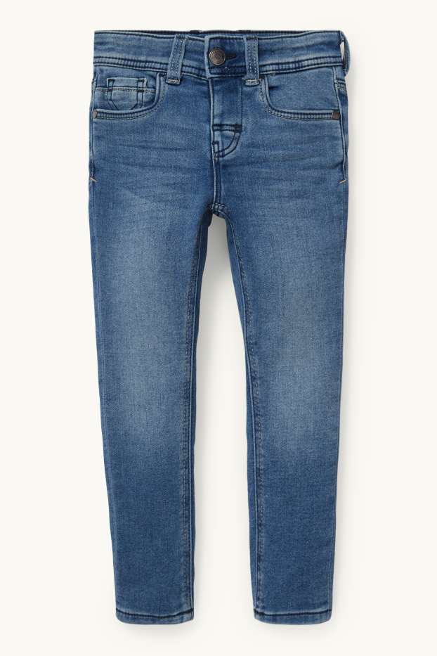 Kinder Jungen - Skinny Jeans - Jog Denim - helljeansblau