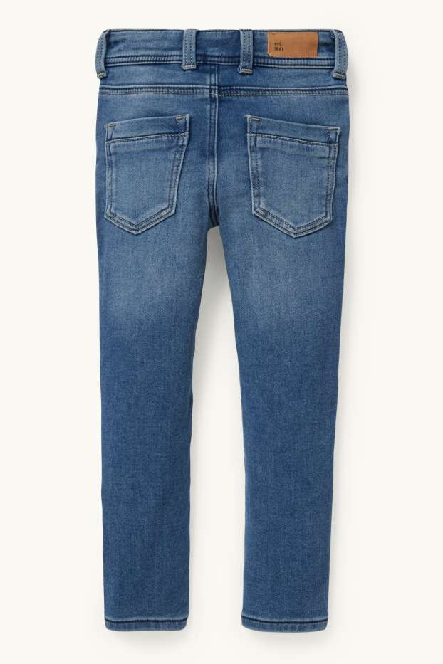 Kinder Jungen - Skinny Jeans - Jog Denim - helljeansblau