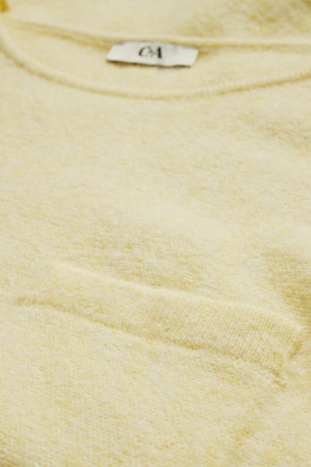 Damen - Pullover - hellgelb