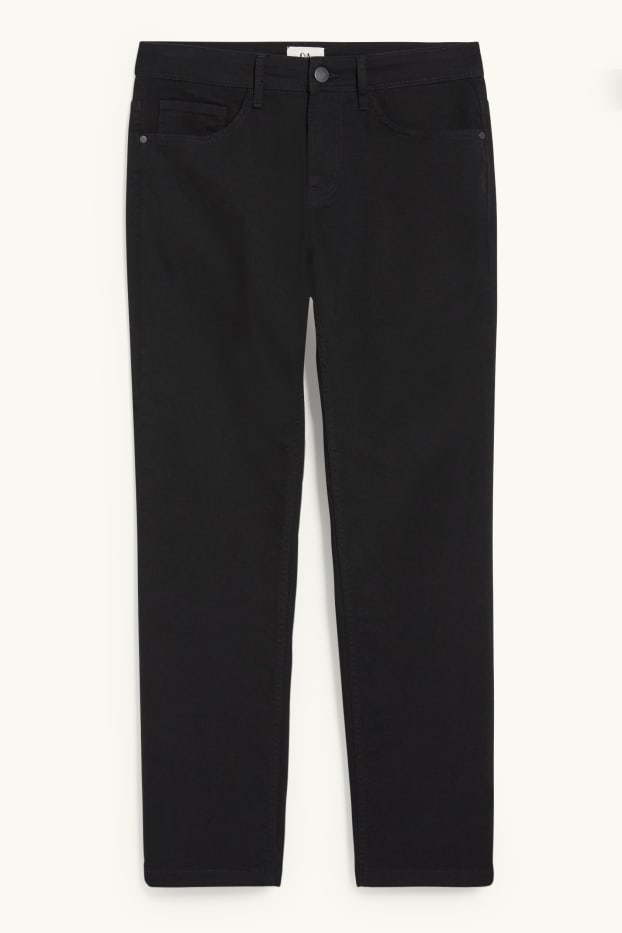 Herren - Hose - Regular Fit - schwarz