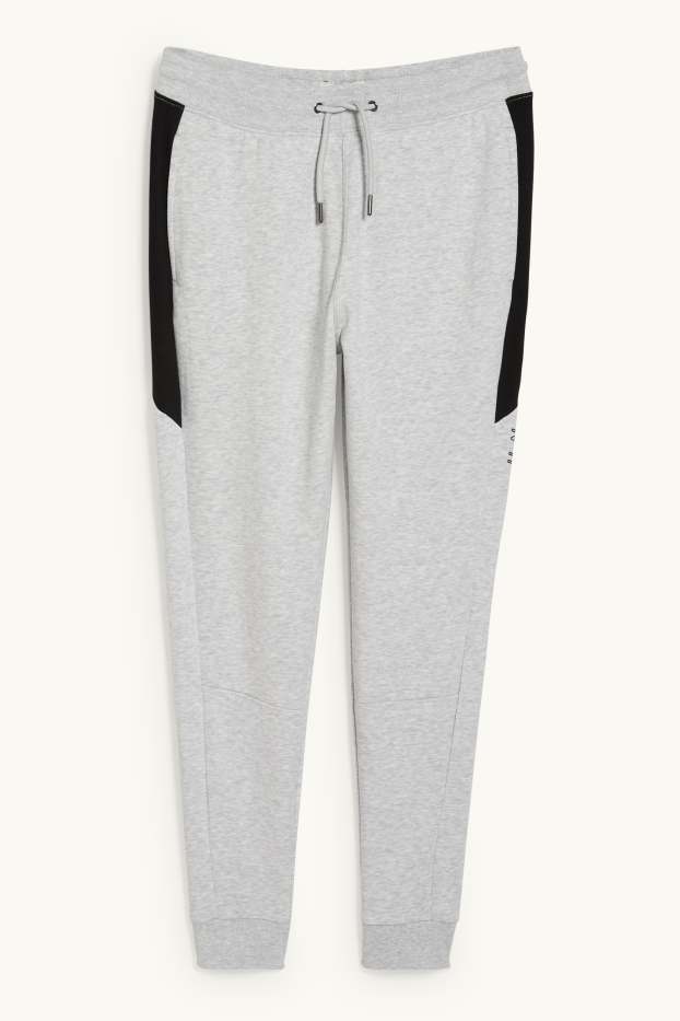 Uomo - Pantaloni sportivi  - grigio chiaro melange