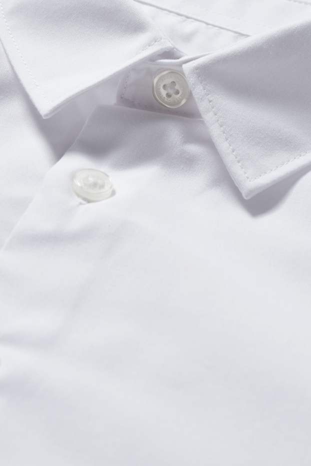 Kinderen: jongens - Overhemd - wit