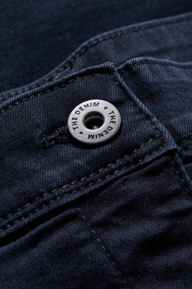 Femmes - Slim jean - mid waist - jean bleu