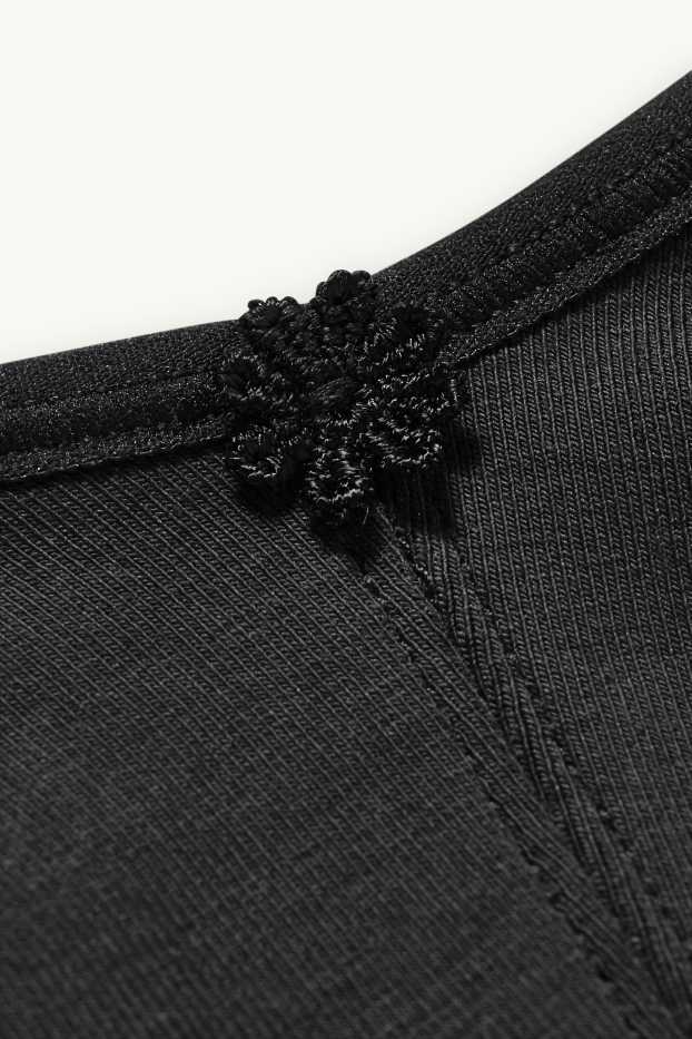 Femmes - Soutien-gorge sans armatures - noir