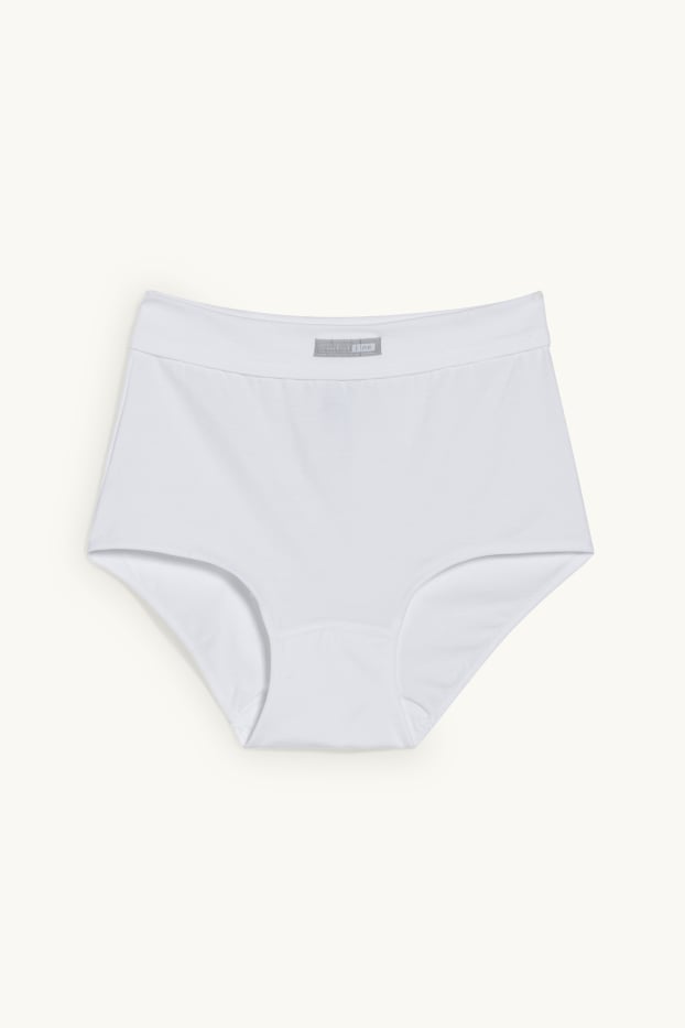 Dámské - Kalhotky hipster - LYCRA® - bílá