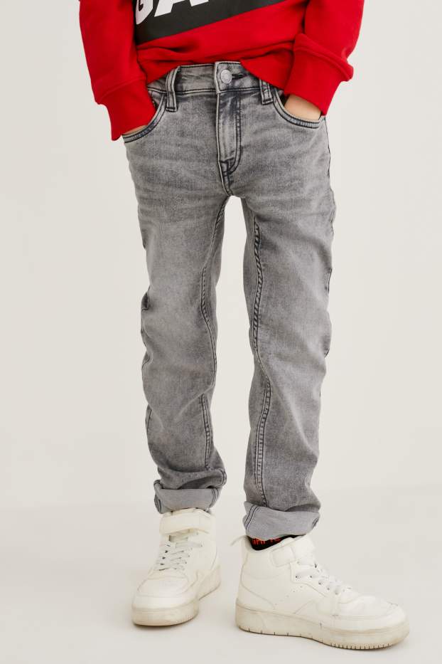 Enfants garçons - Slim jean - jean gris