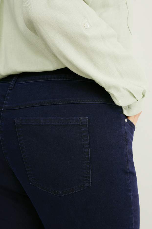 Femmes - Slim jean - mid waist - jean bleu