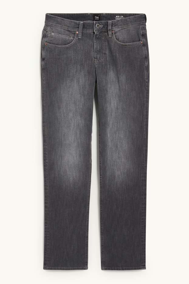 Herren - Straight Jeans - Flex - LYCRA® - jeansgrau