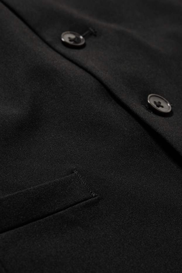 Men - Mix-and-match waistcoat - slim fit - Flex - LYCRA®  - black
