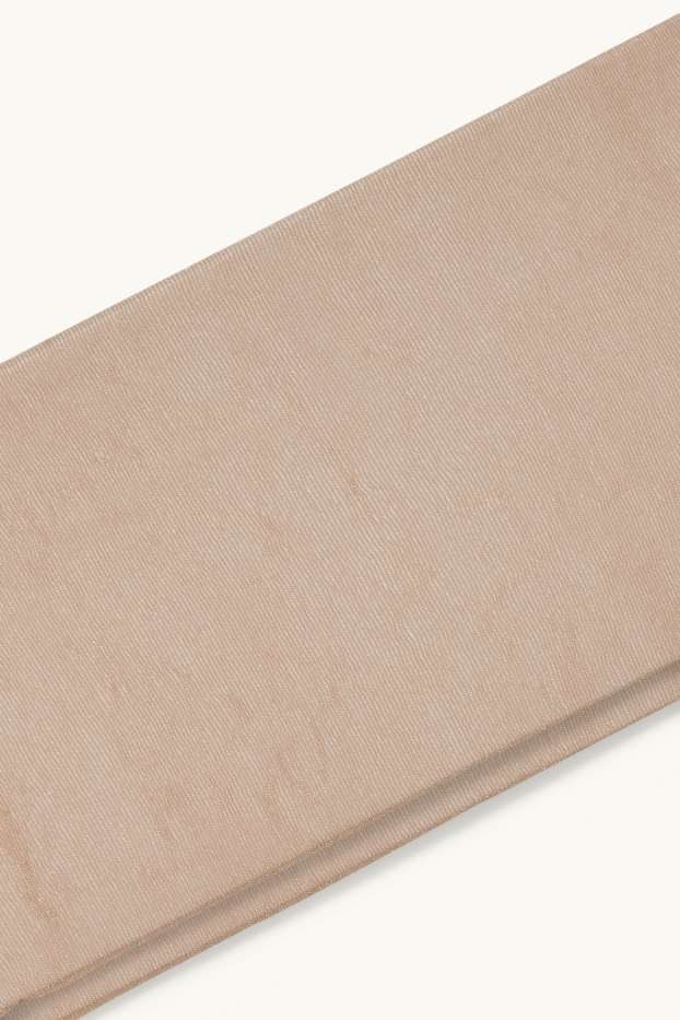 Dames - Set van 2 - panty - 20 DEN - beige