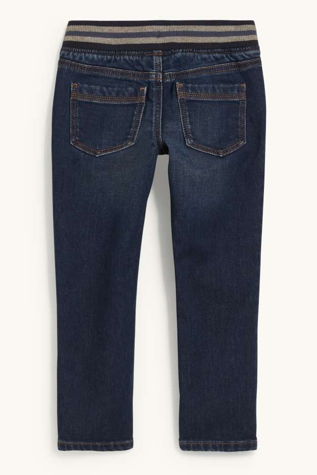 Kinder Jungen - Slim Jeans - Jog Denim - LYCRA® - dunkeljeansblau