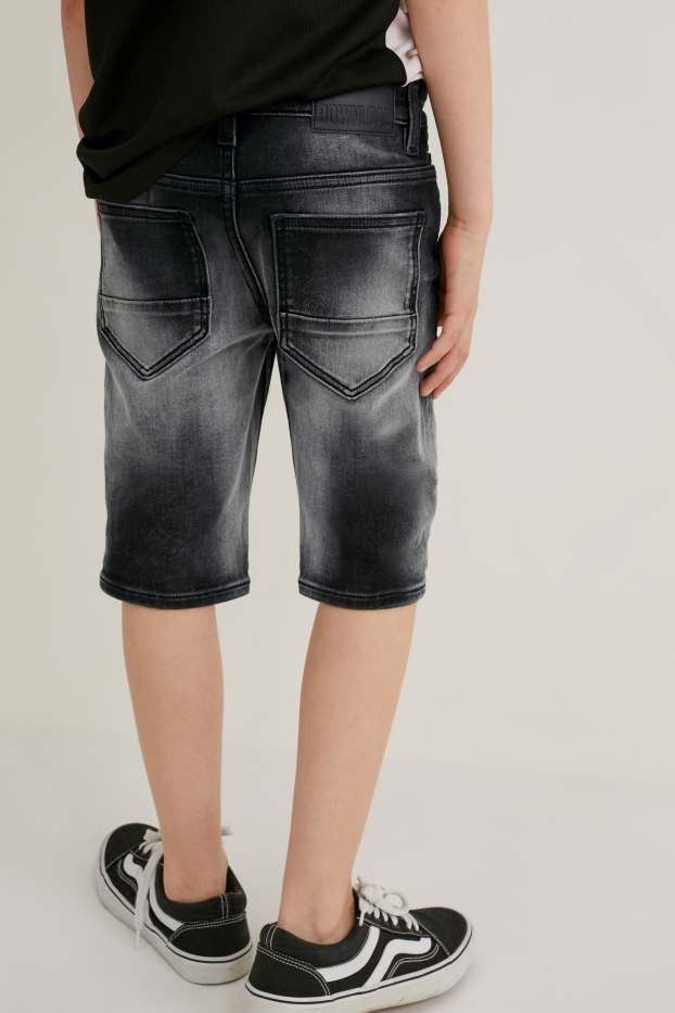 Kinder Jungen - Jeans-Shorts - Jog Denim - dunkeljeansgrau
