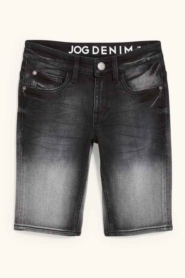 Kinder Jungen - Jeans-Shorts - Jog Denim - dunkeljeansgrau