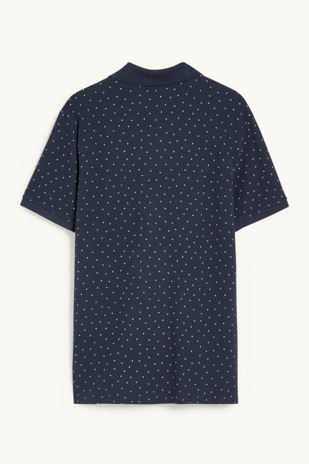 Heren - Poloshirt - donkerblauw