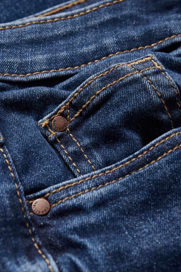 Damen - Skinny Jeans - Shaping Jeans - jeansblau
