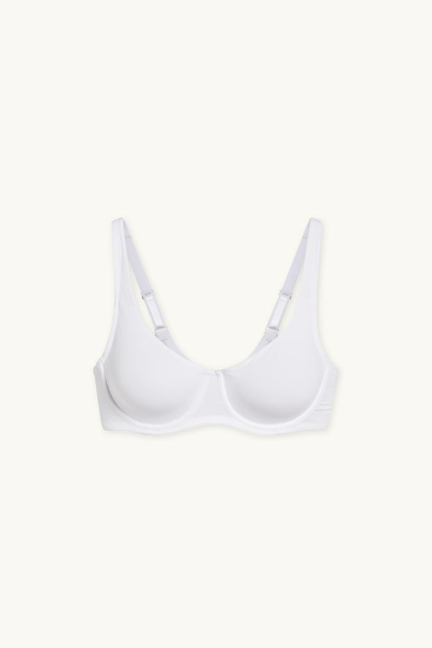 Damen - BH mit Bügel - LYCRA® - weiss