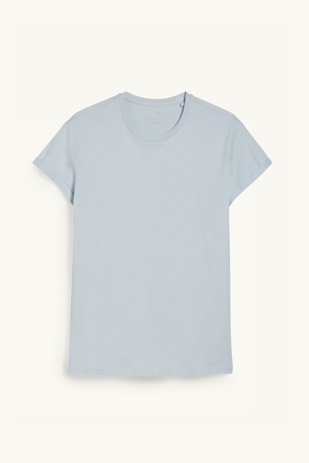 Men - CLOCKHOUSE - T-shirt - light blue