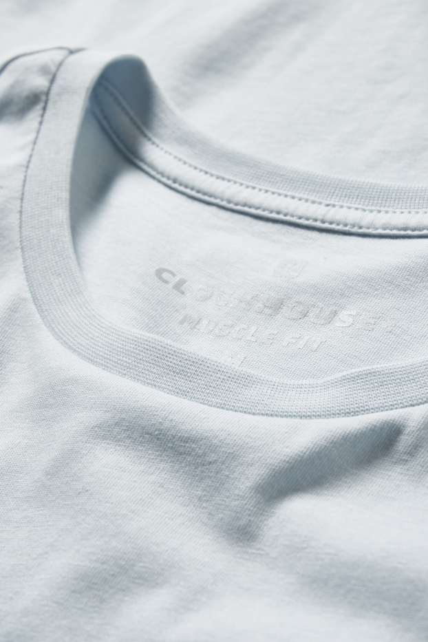 Men - CLOCKHOUSE - T-shirt - light blue