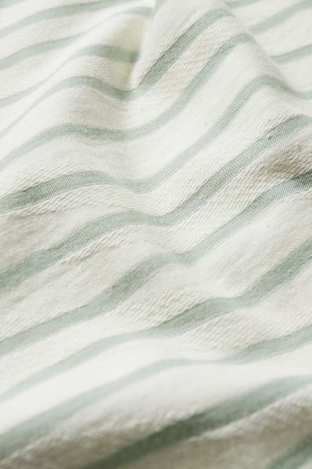 Children Boys - Short sleeve T-shirt - genderneutral - striped - cremewhite
