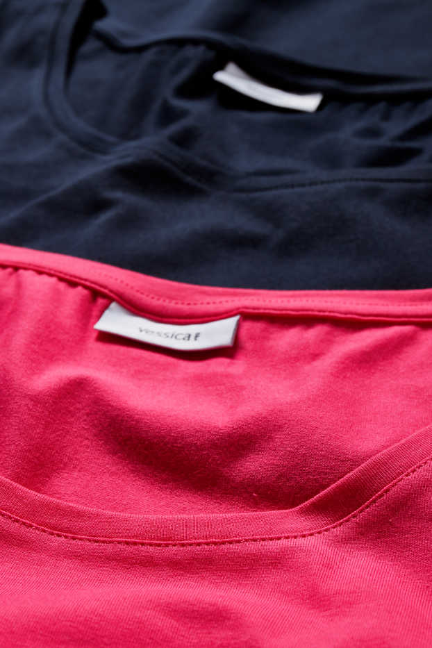 Donna - Confezione da 2 - top - fucsia