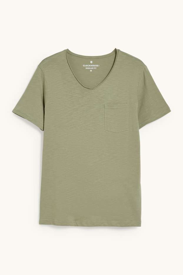 Heren - CLOCKHOUSE - T-shirt - groen