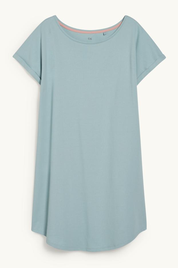 Mujer - Vestido estilo camiseta - verde menta