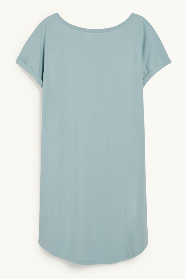 Mujer - Vestido estilo camiseta - verde menta