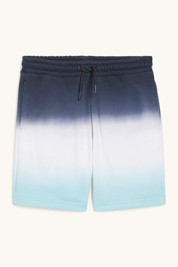 Enfants garçons - Short en molleton - bleu foncé