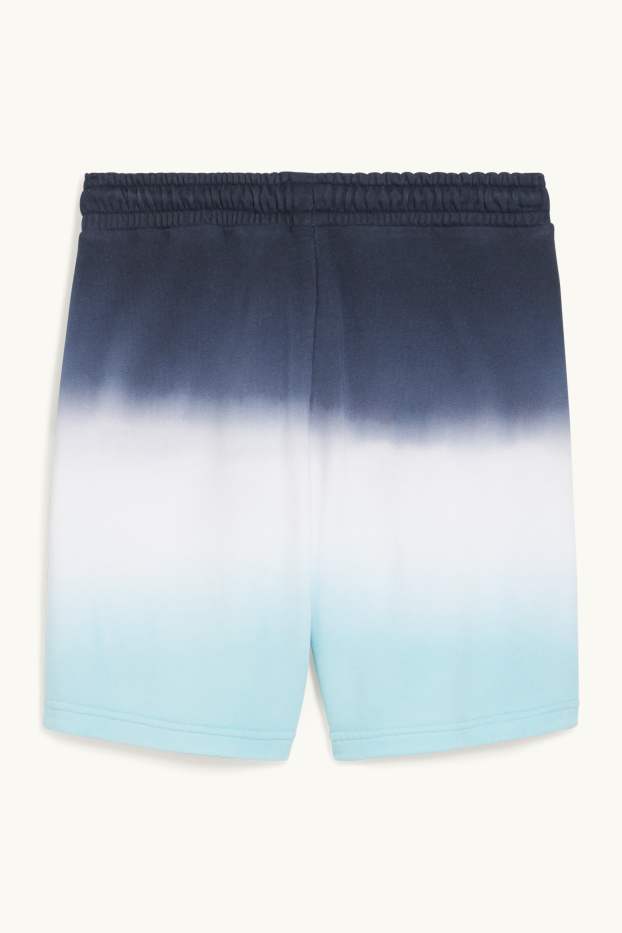 Enfants garçons - Short en molleton - bleu foncé