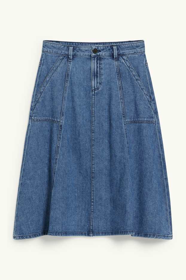 Mujer - Falda vaquera - vaqueros - azul