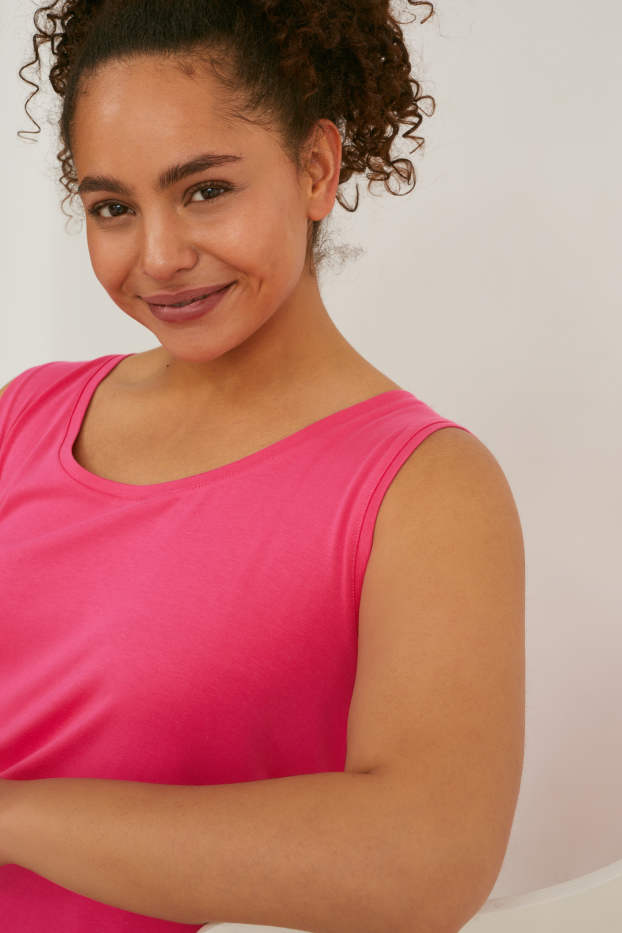 Donna - Confezione da 2 - top - fucsia