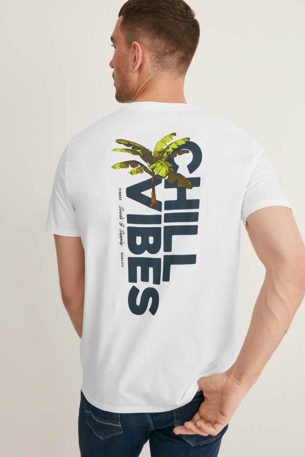 Herren - T-Shirt - weiß