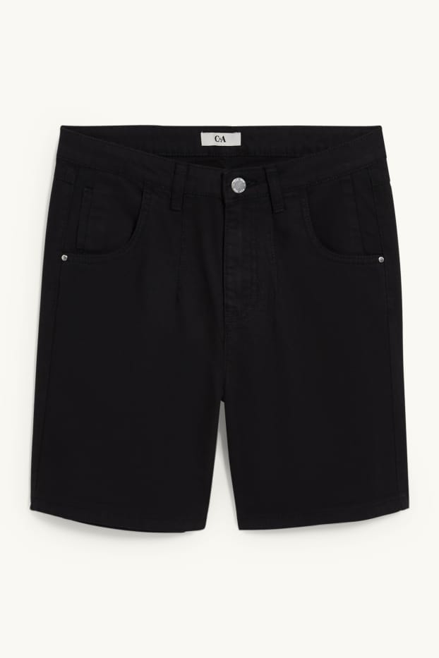 Femmes - Shorts - mid waist - noir