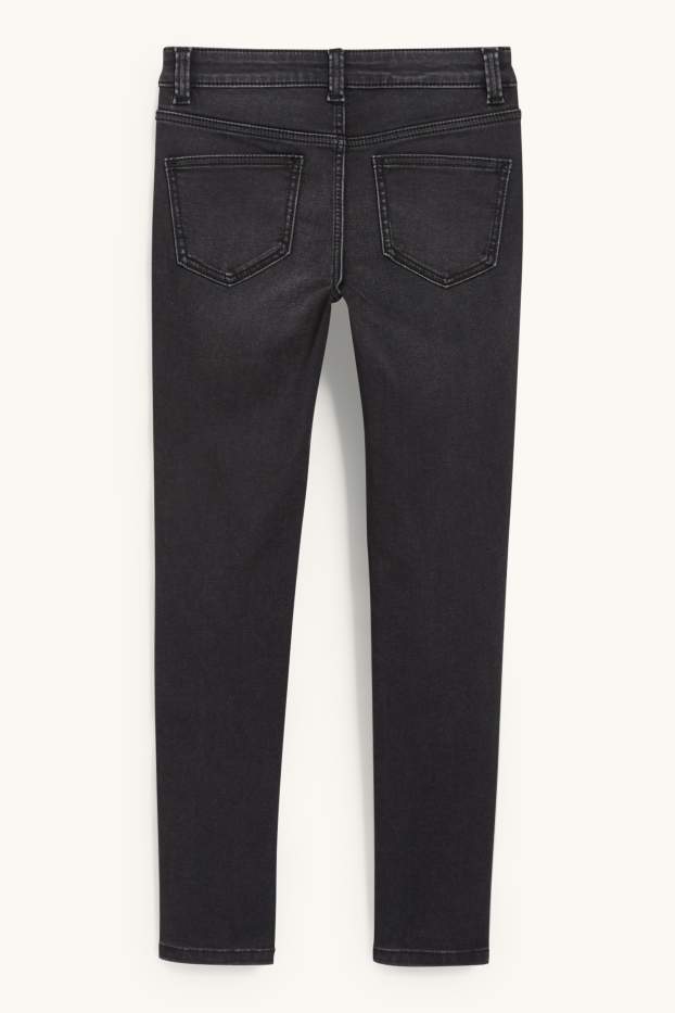 Bambine - Super skinny jeans - jeans grigio scuro