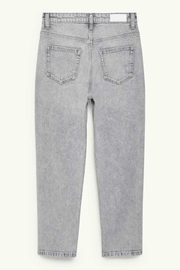 Kinder Mädchen - Relaxed Jeans - helljeansgrau