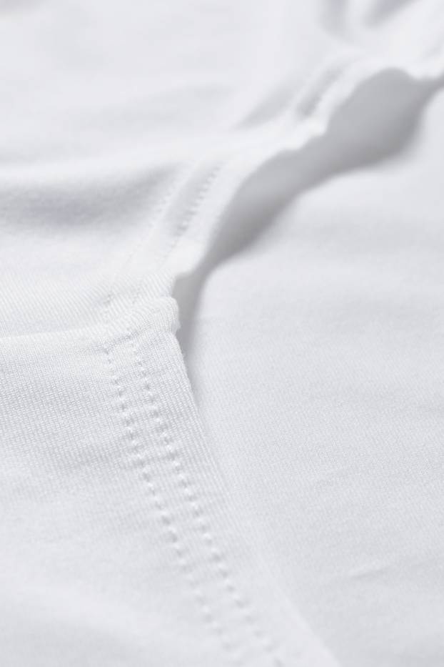 Femmes - Lot de 6 - shortys - LYCRA® - blanc