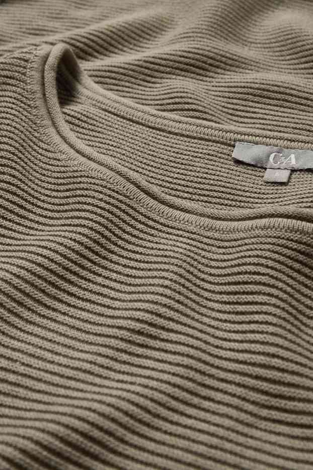 Dámské - Svetr - khaki