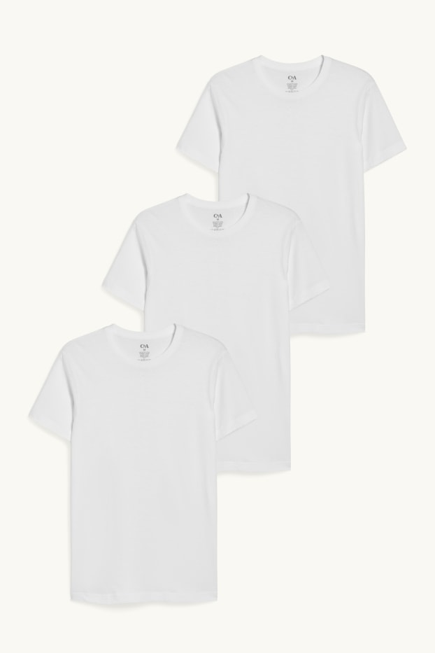 Home - Paquet de 3 - samarreta interior - sense costures - blanc